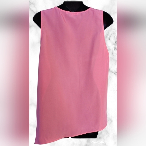 HARVÉ Bernard Asymmetrical Peach Colored Tank Top - Picture 3 of 7